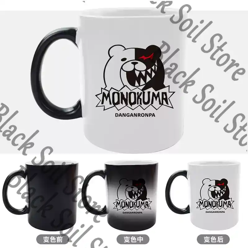 Anime Merchandise Mugs - Anime Danganronpa Monokuma Cosplay Cartoon Merchandise
