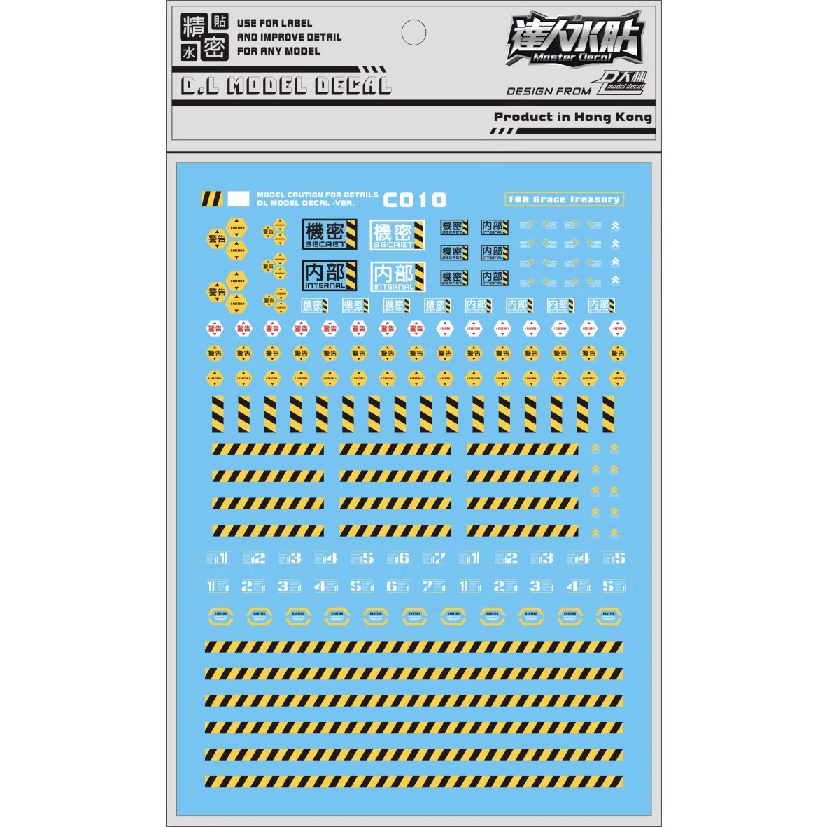 Master Decal C010 Fluoresceren - Bandai Gundam Hg recensie en prijs